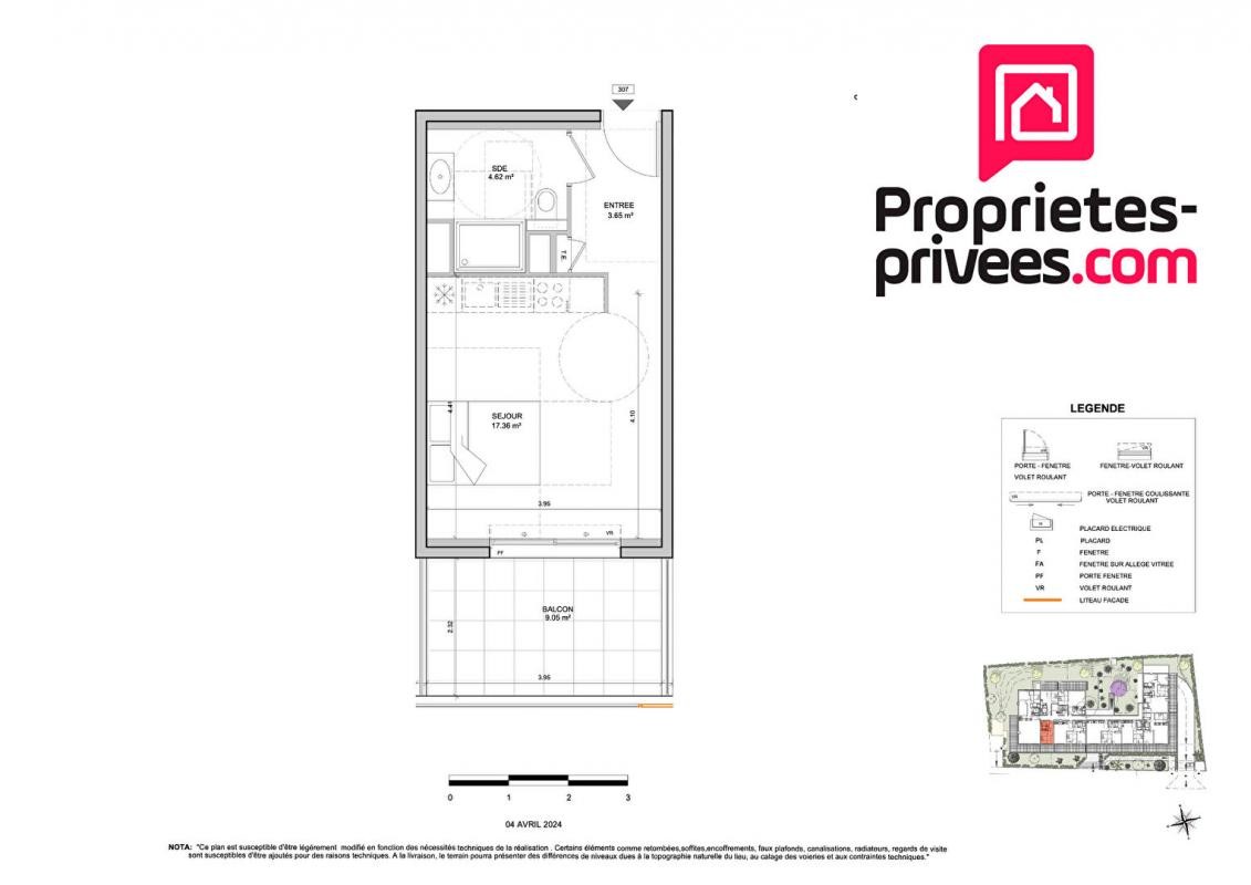 Vente Appartement à Villeneuve-Loubet 1 pièce