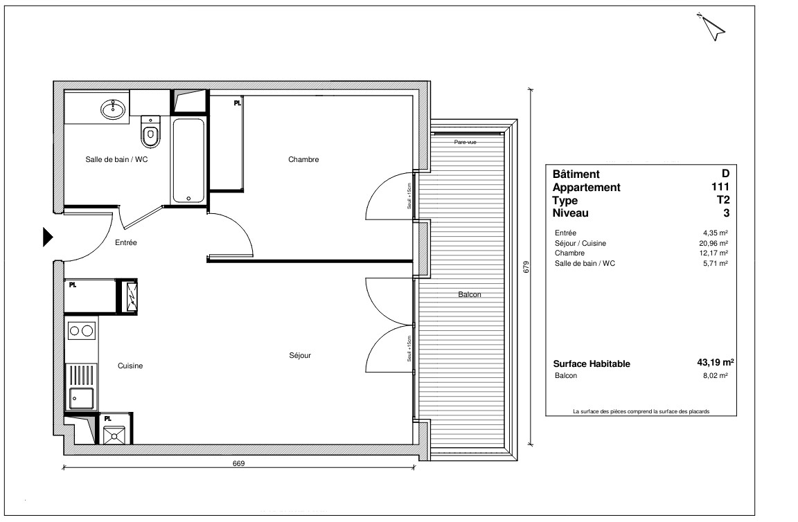 Vente Appartement à Chennevières-sur-Marne 2 pièces