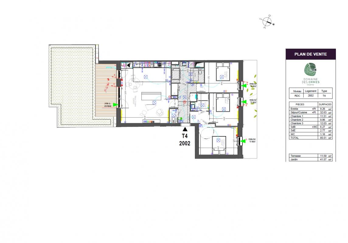 Vente Appartement à Coupvray 4 pièces