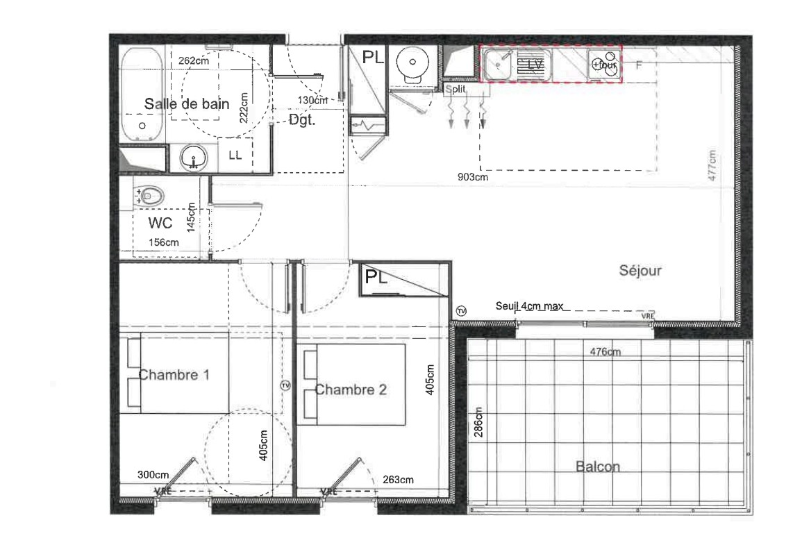 Vente Appartement à Sauvian 3 pièces