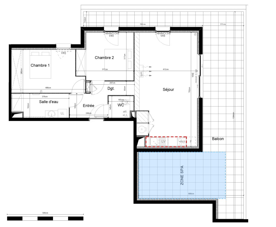 Vente Appartement à Sauvian 3 pièces