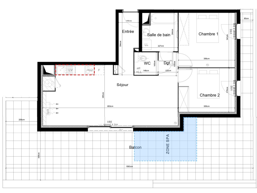 Vente Appartement à Sauvian 3 pièces