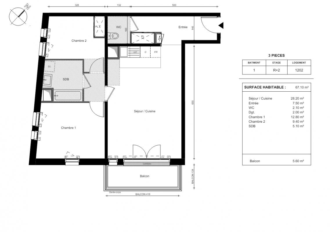 Vente Appartement à le Plessis-Trévise 4 pièces