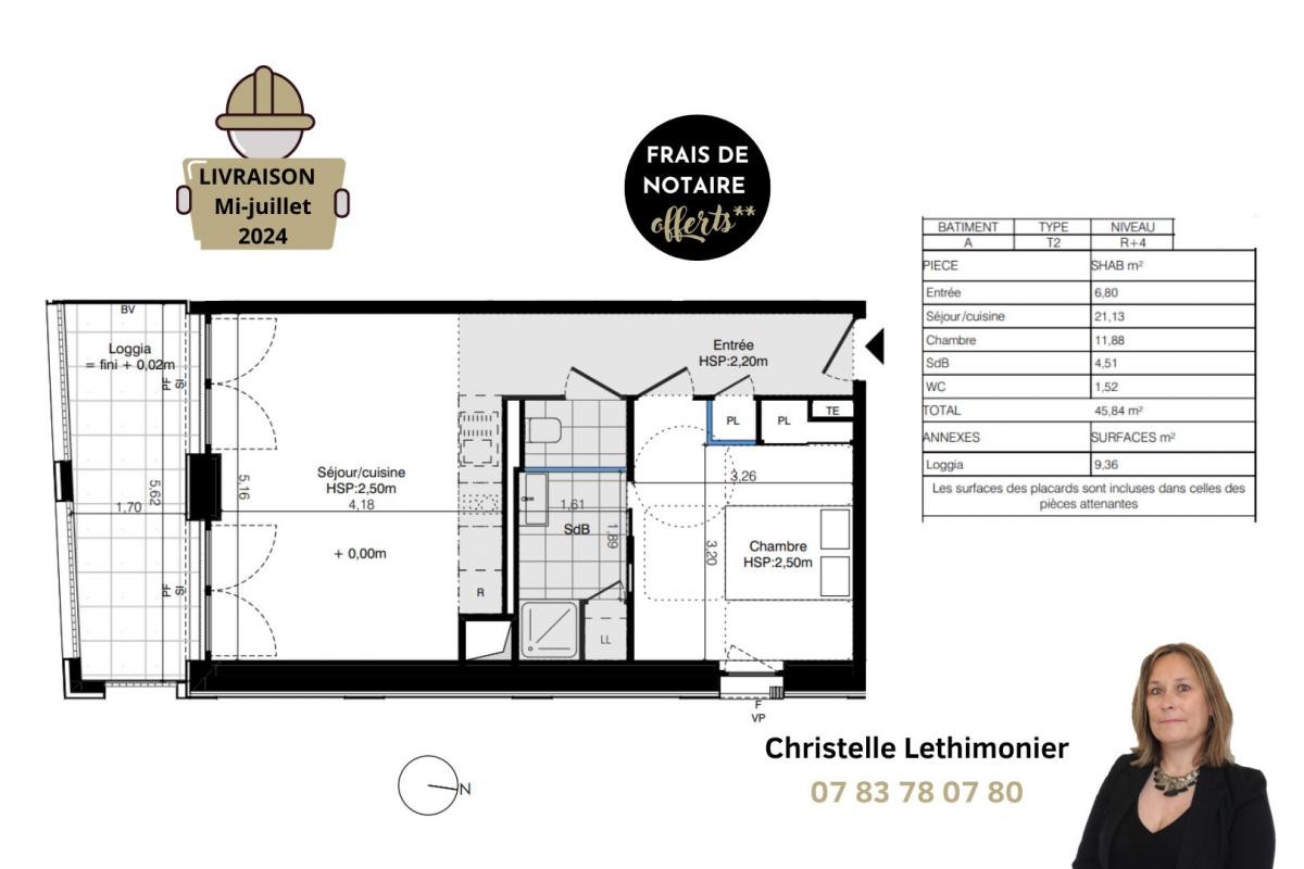 Vente Appartement à Rennes 2 pièces