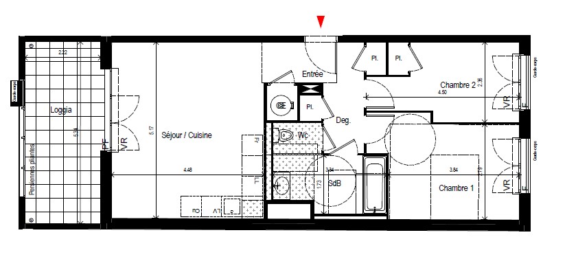 Vente Appartement à Marseille 10e arrondissement 3 pièces