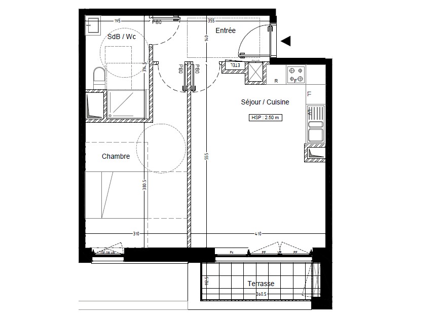 Vente Appartement à Capinghem 2 pièces