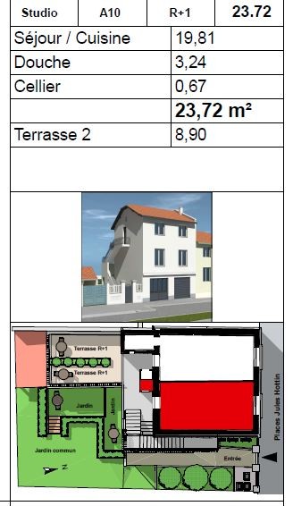 Vente Appartement à Lyon 3e arrondissement 1 pièce