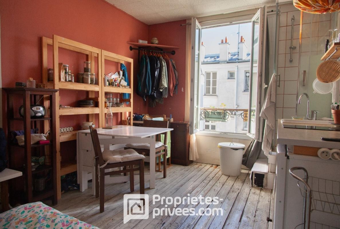 Vente Appartement à Paris Butte-Montmartre 18e arrondissement 1 pièce