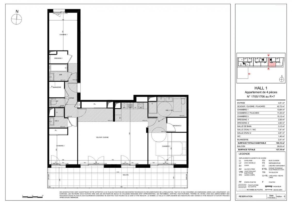 Vente Appartement à Saint-Laurent-du-Var 4 pièces