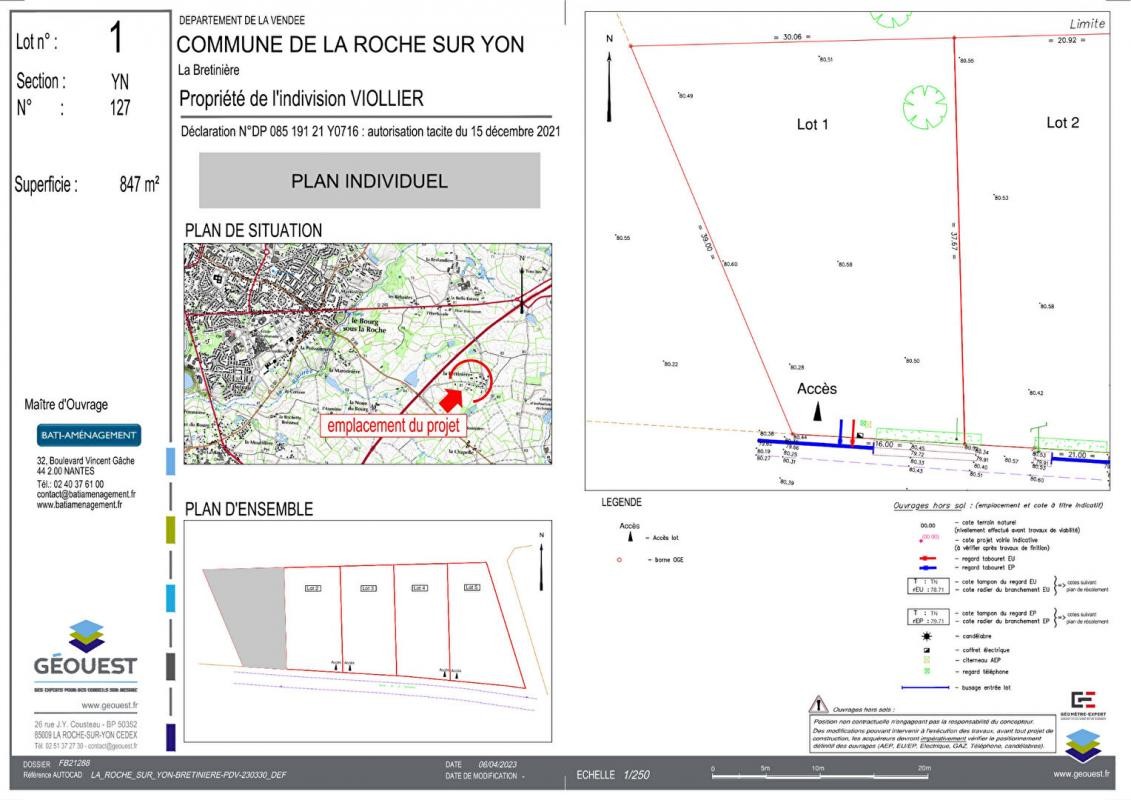 Vente Terrain à la Roche-sur-Yon 0 pièce