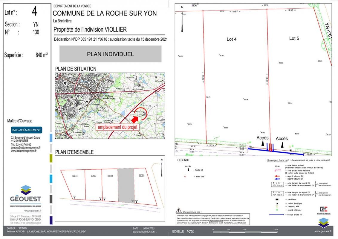 Vente Terrain à la Roche-sur-Yon 0 pièce