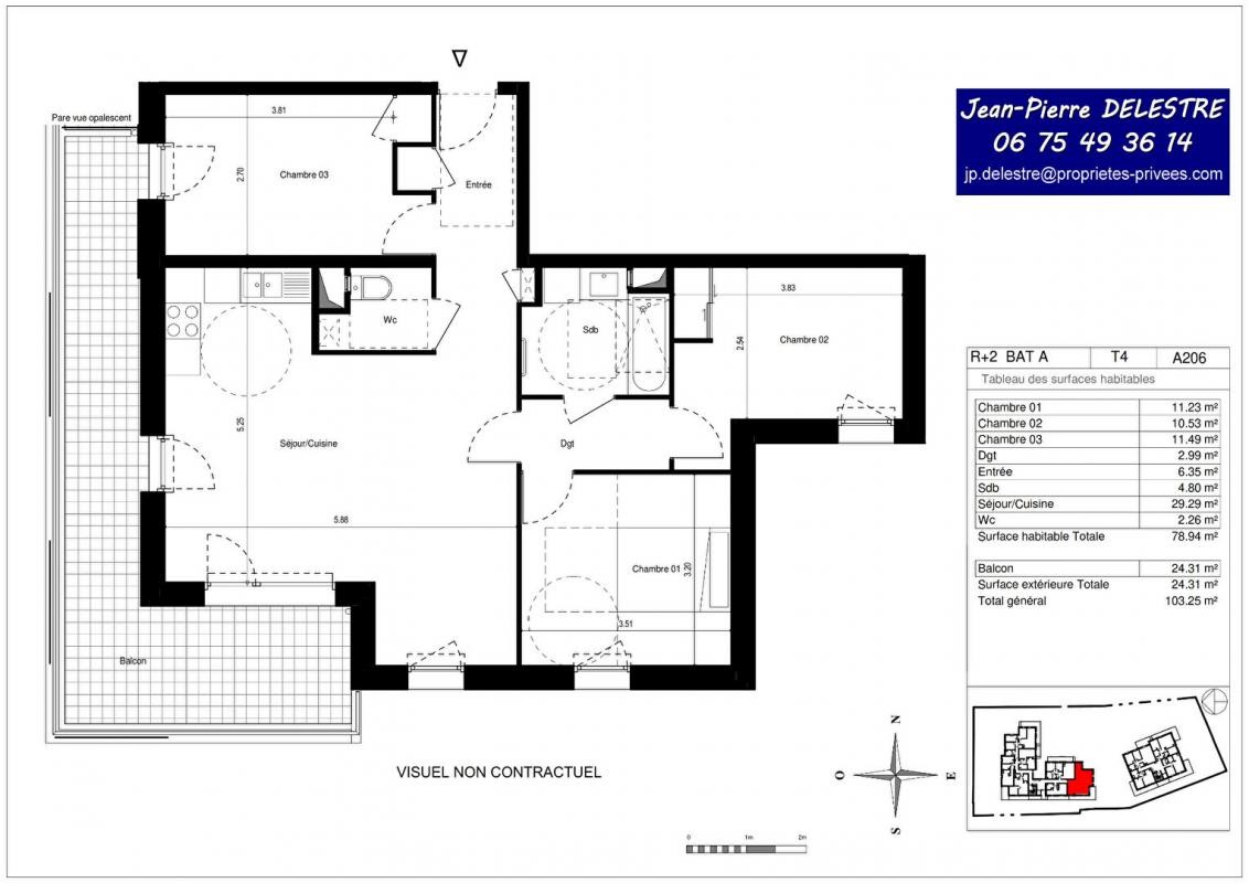 Vente Appartement à Grenoble 4 pièces