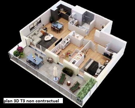 Vente Appartement à Challans 3 pièces