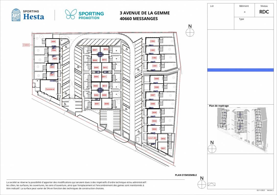 Vente Appartement à Messanges 3 pièces