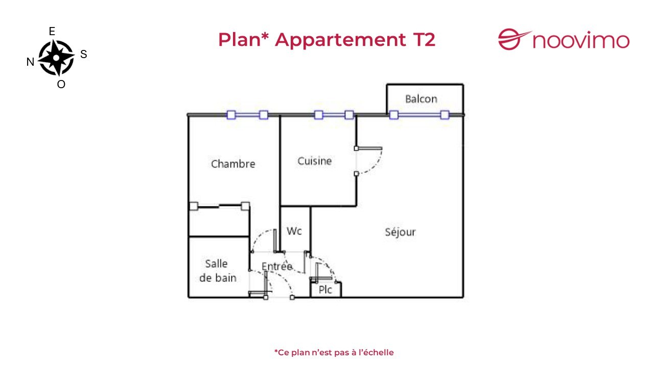 Vente Appartement à Rennes 2 pièces