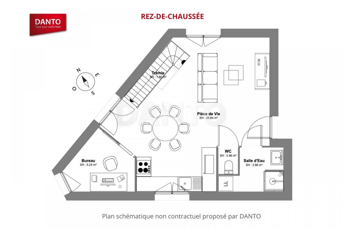 Vente Appartement à la Turballe 3 pièces