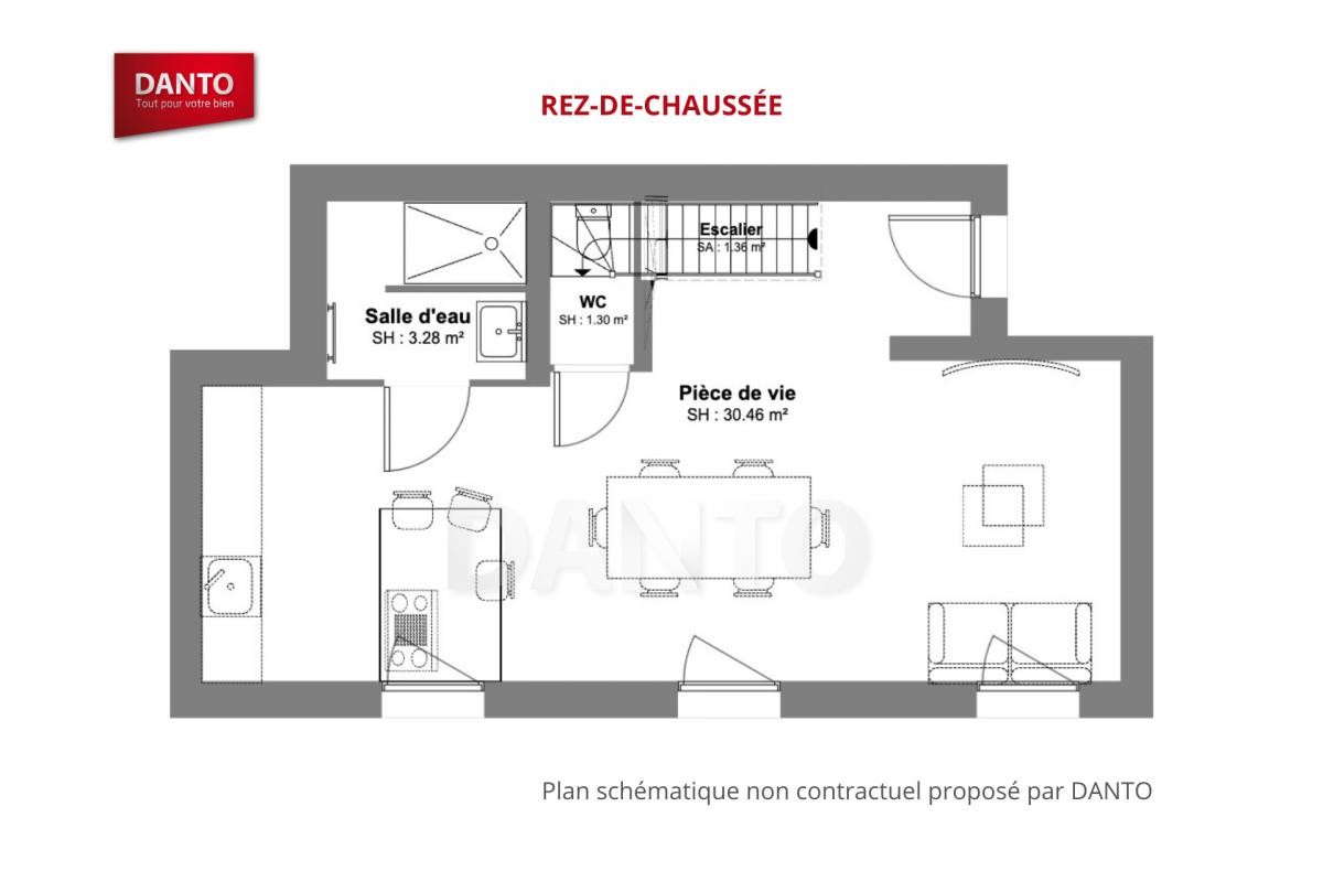 Vente Appartement à la Turballe 3 pièces