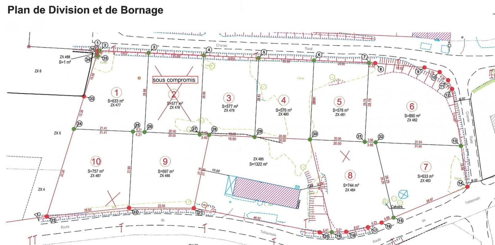 Vente Terrain à Saint-Gildas-des-Bois 0 pièce