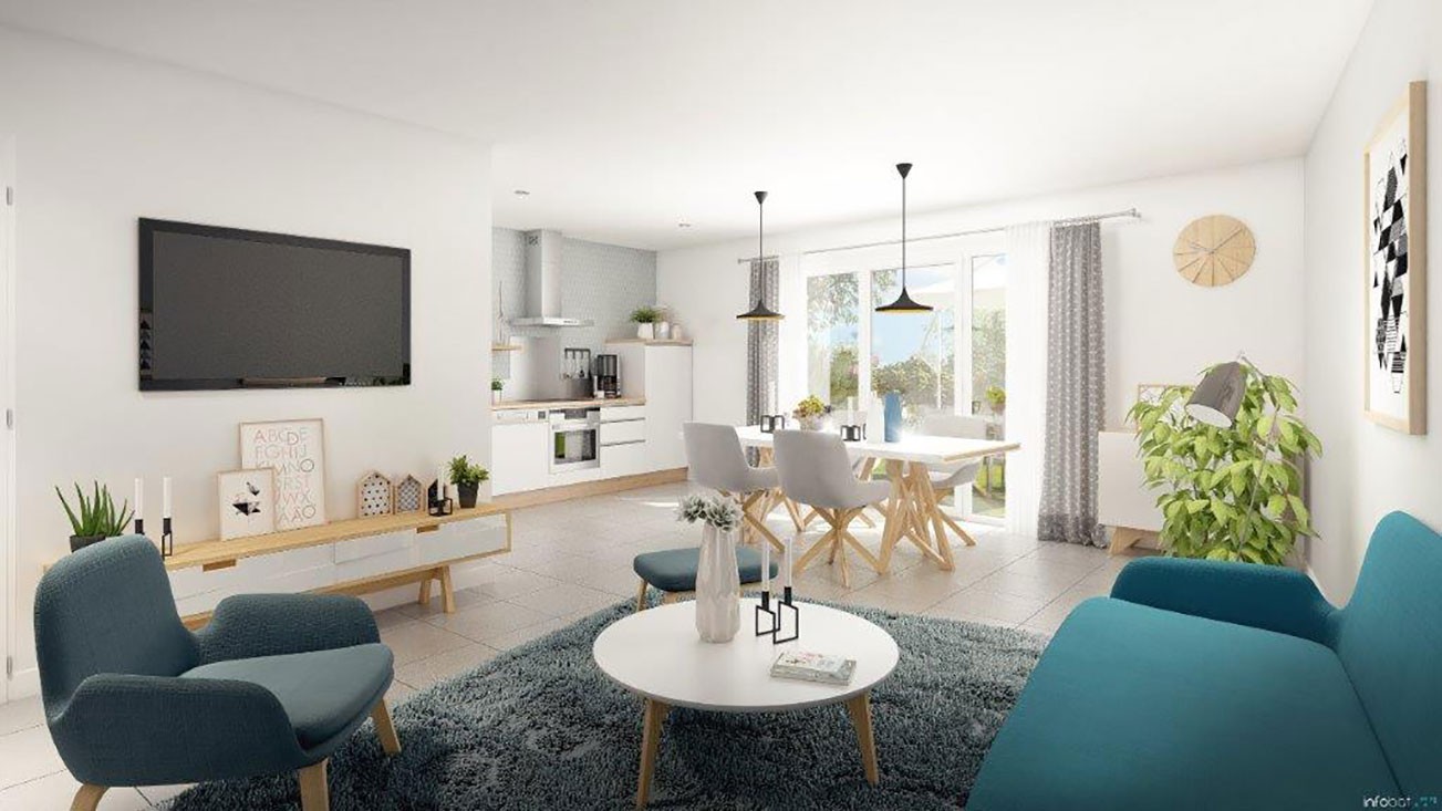 Neuf Appartement à Locmiquélic 3 pièces