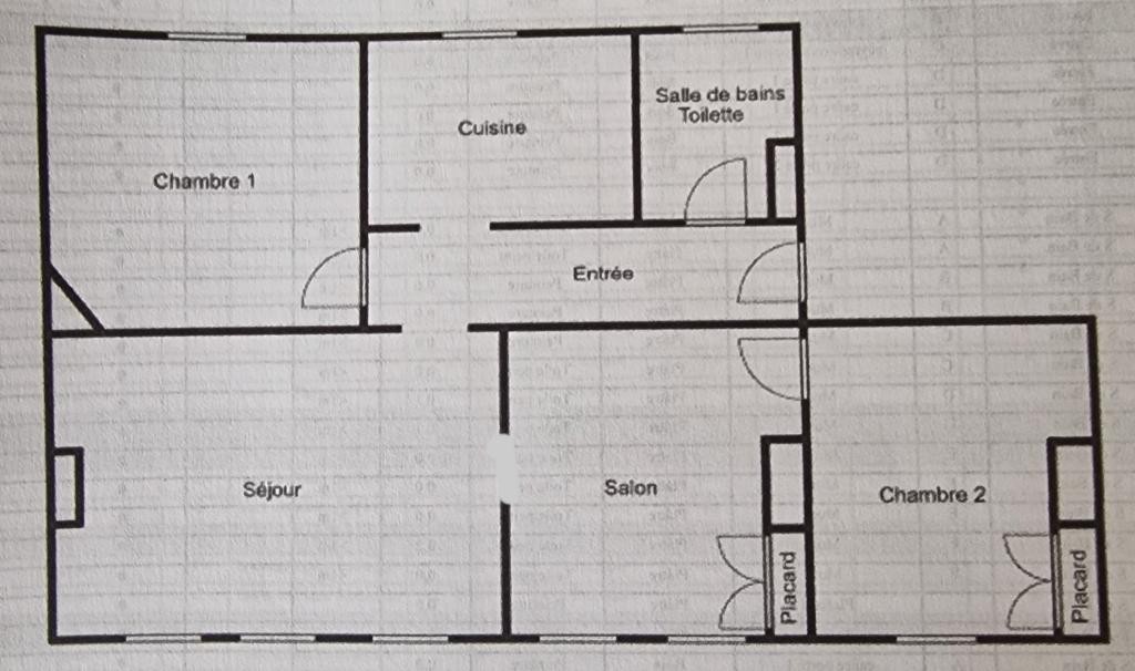 Location Appartement à Monneville 4 pièces