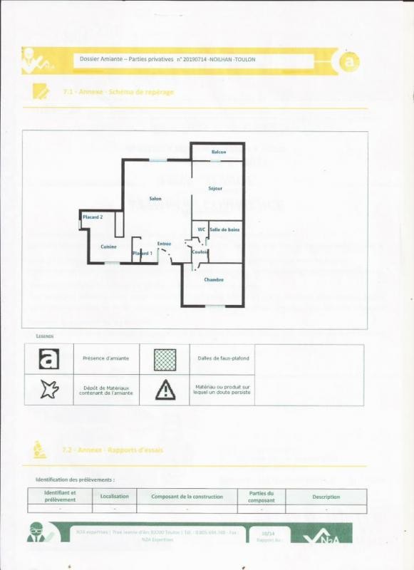 Location Appartement à Toulon 3 pièces