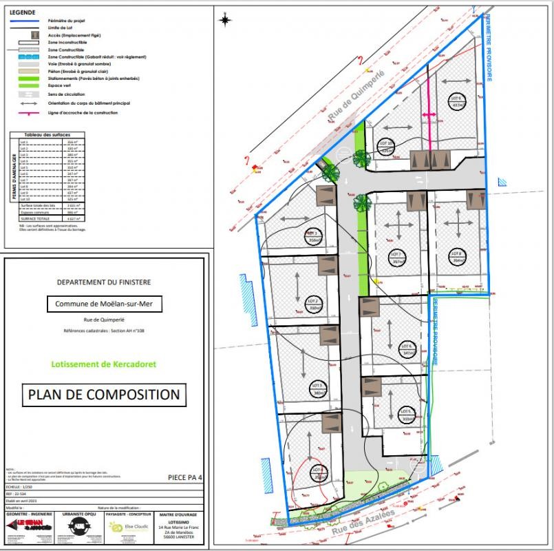 Vente Terrain à Moëlan-sur-Mer 0 pièce