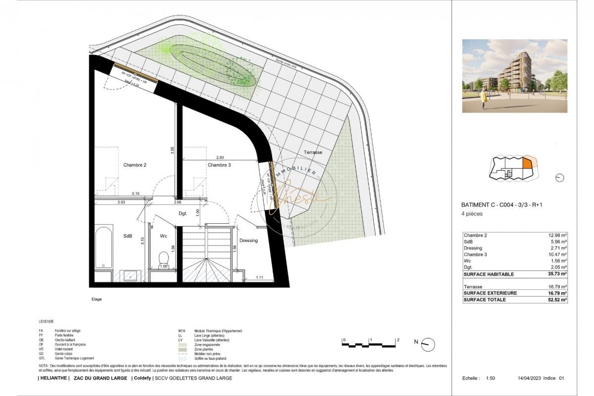 Vente Appartement à Dunkerque 4 pièces