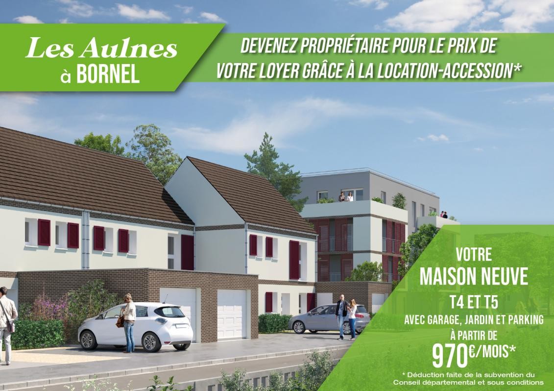 Neuf Maison à Bornel 4 pièces