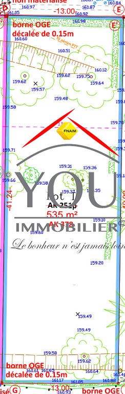 Vente Terrain à Chambly 0 pièce