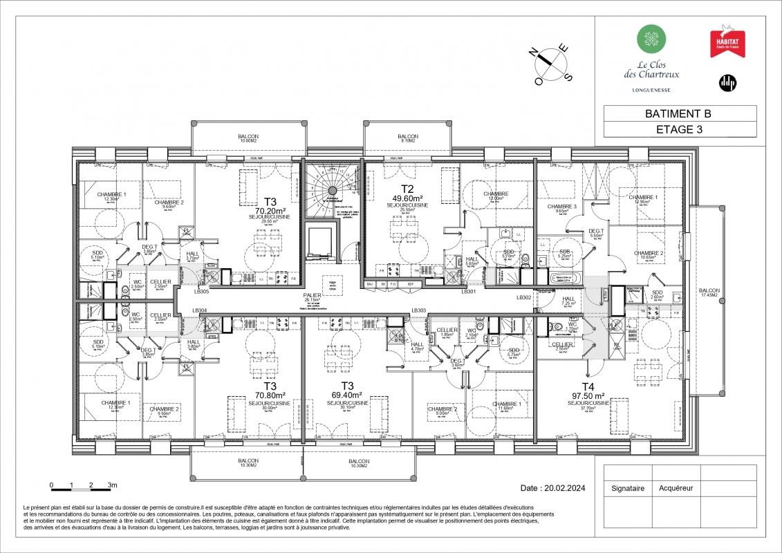 Vente Appartement à Saint-Omer 4 pièces