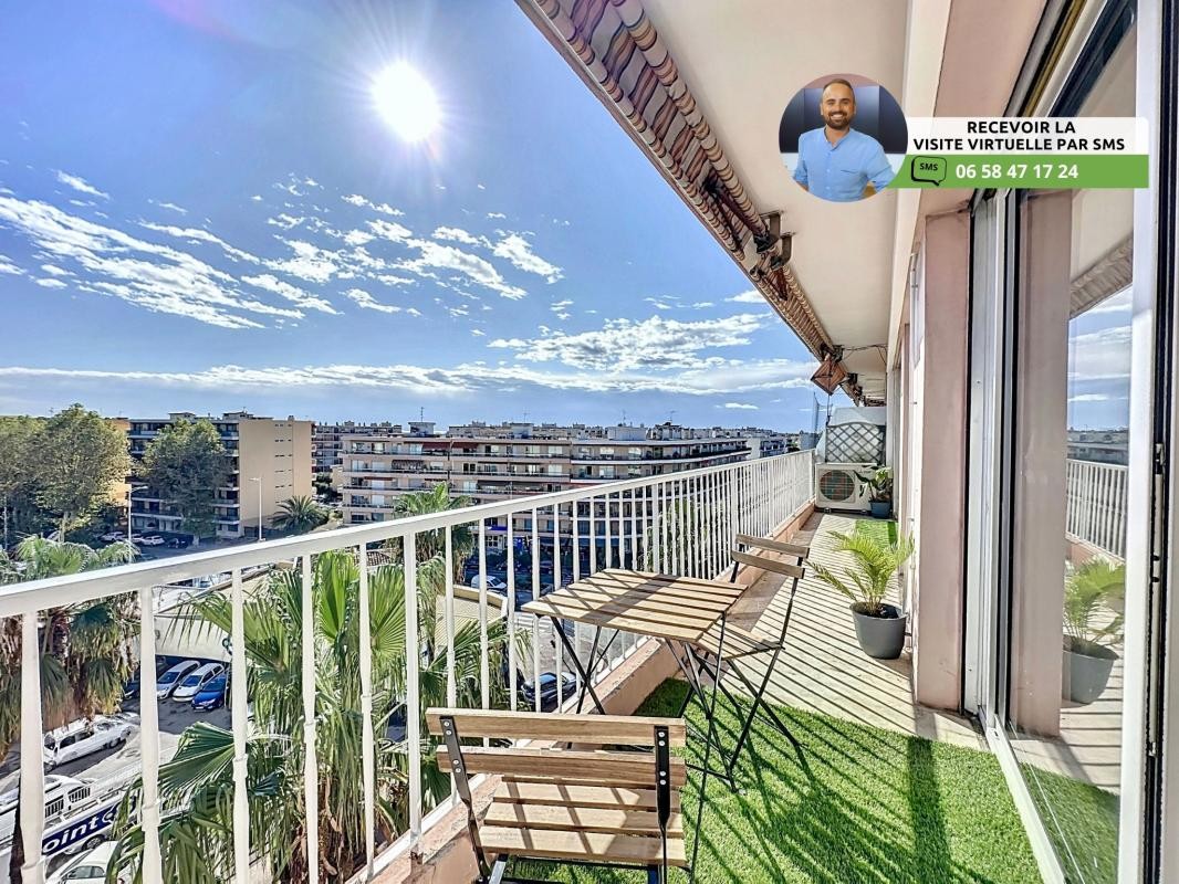 Vente Appartement à Cagnes-sur-Mer 3 pièces