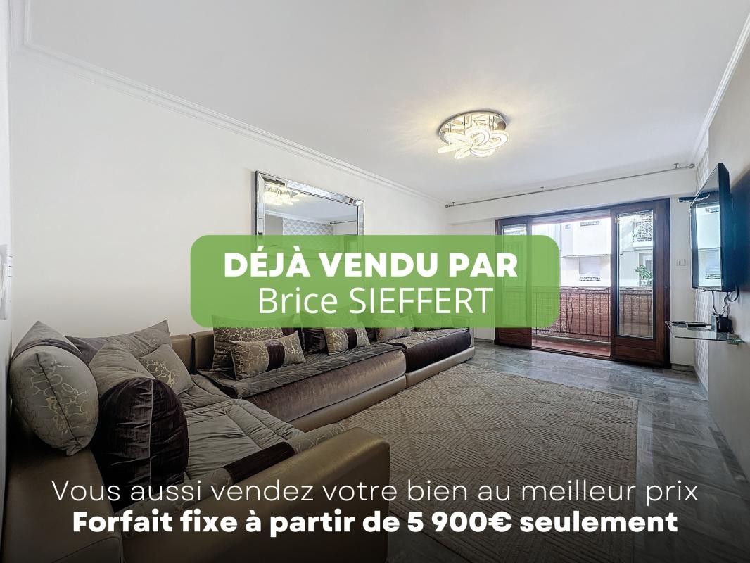 Vente Appartement à Nice 3 pièces