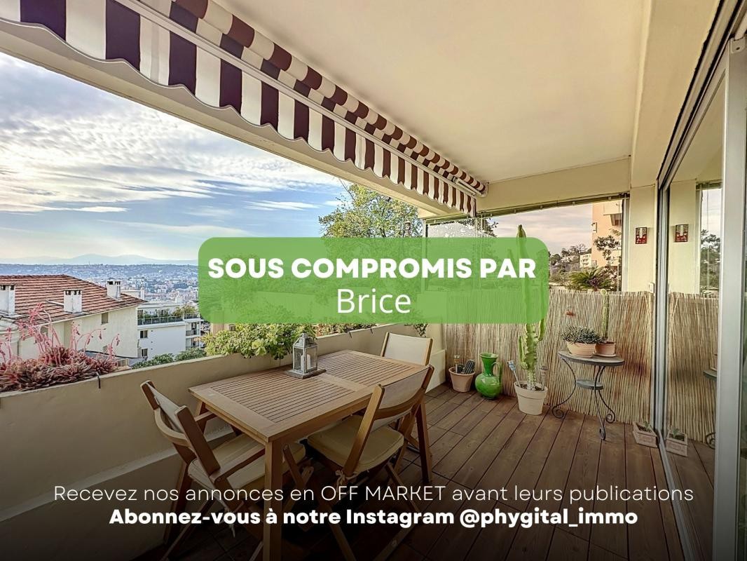 Vente Appartement à Nice 3 pièces