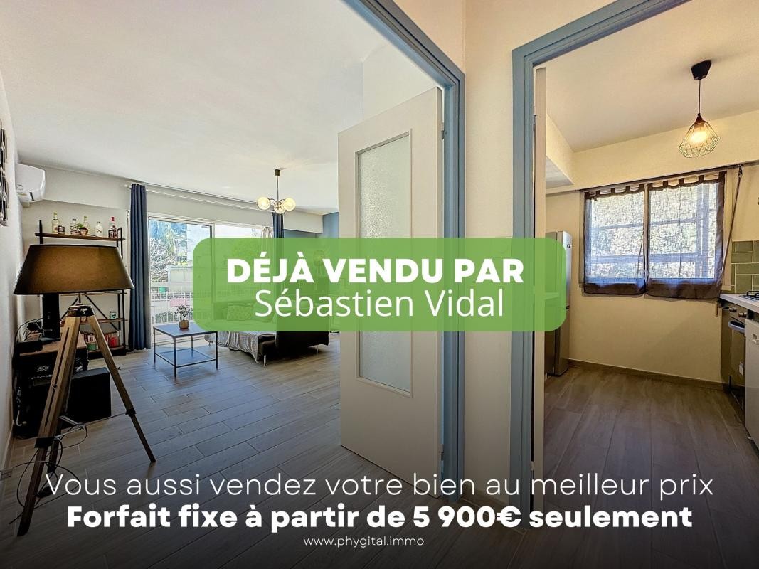 Vente Appartement à Vallauris 3 pièces