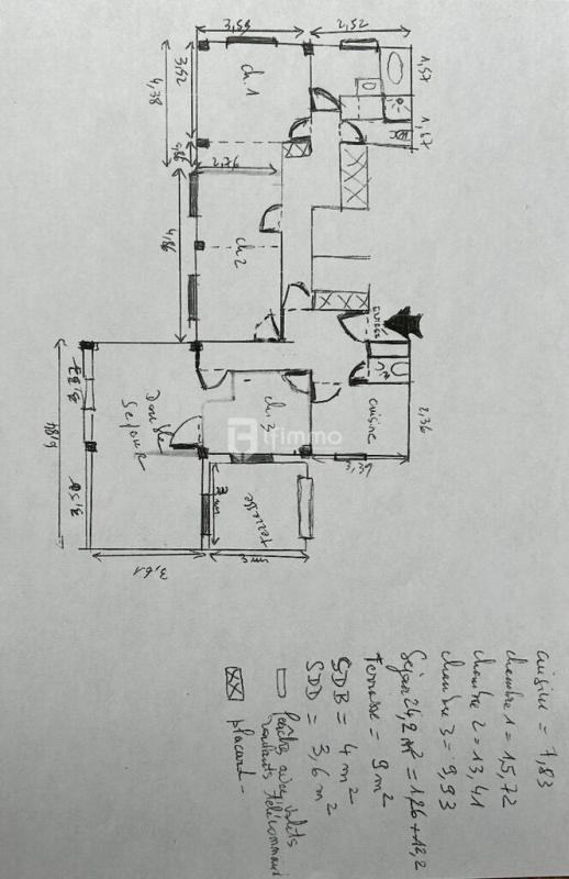 Vente Appartement à Fontenay-sous-Bois 5 pièces