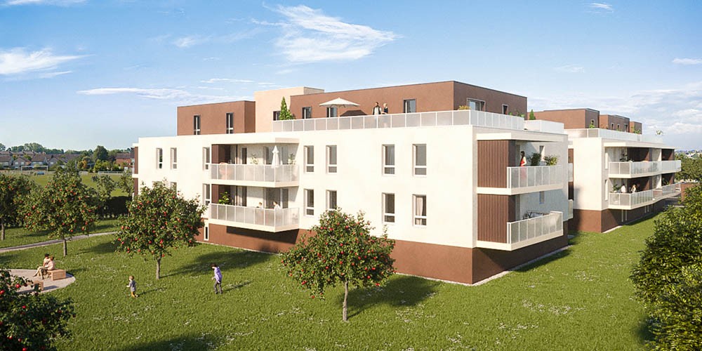 Neuf Appartement à Pfastatt 2 pièces