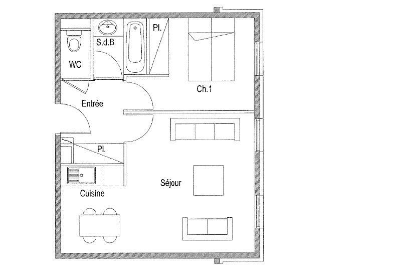 Location Appartement à Chambéry 2 pièces