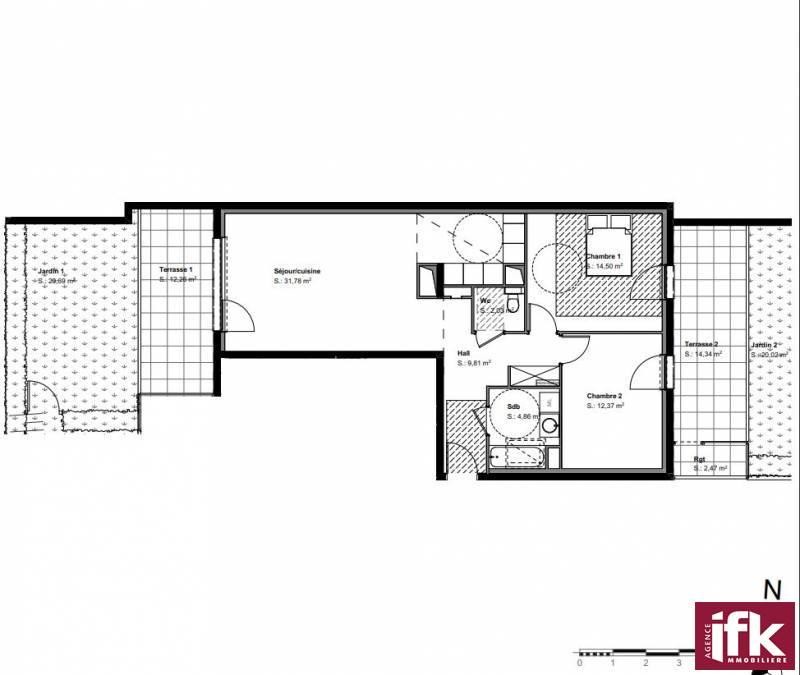 Vente Appartement à Hirtzfelden 3 pièces