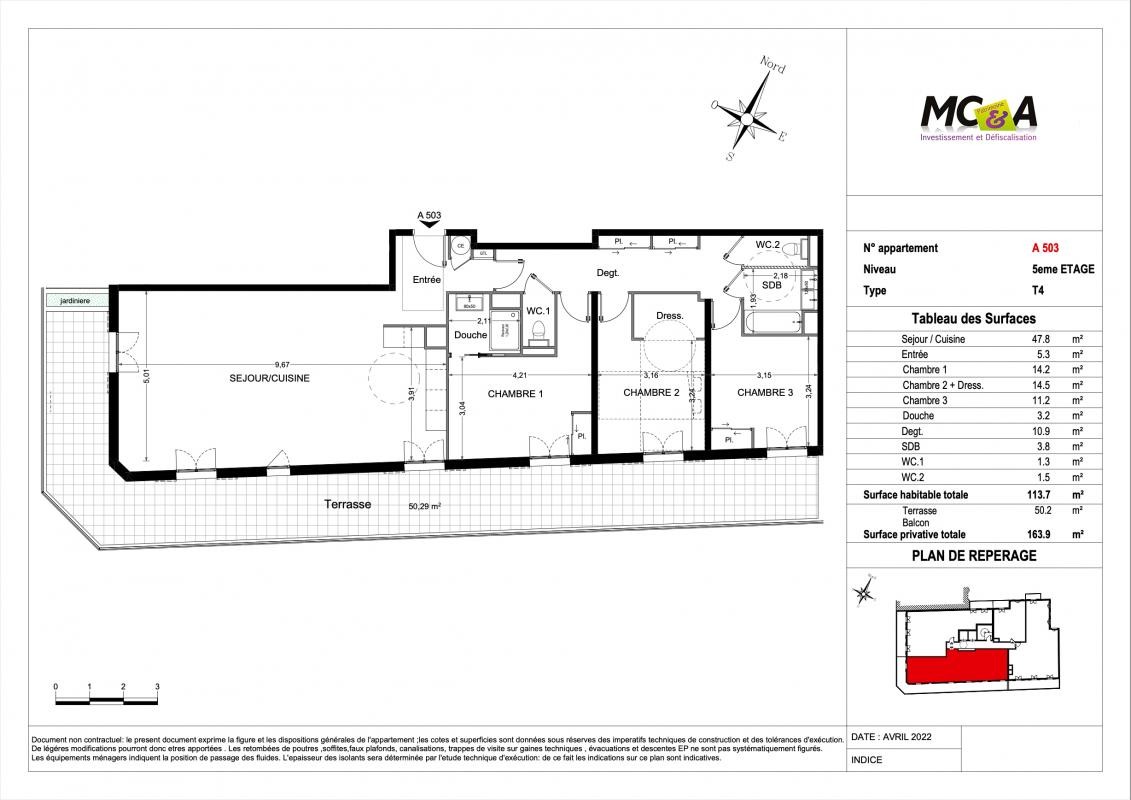 Vente Appartement à Nice 4 pièces