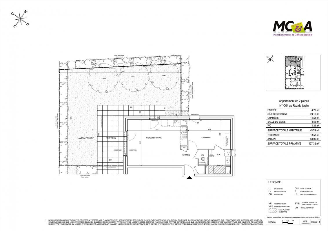 Vente Appartement à Thonon-les-Bains 2 pièces