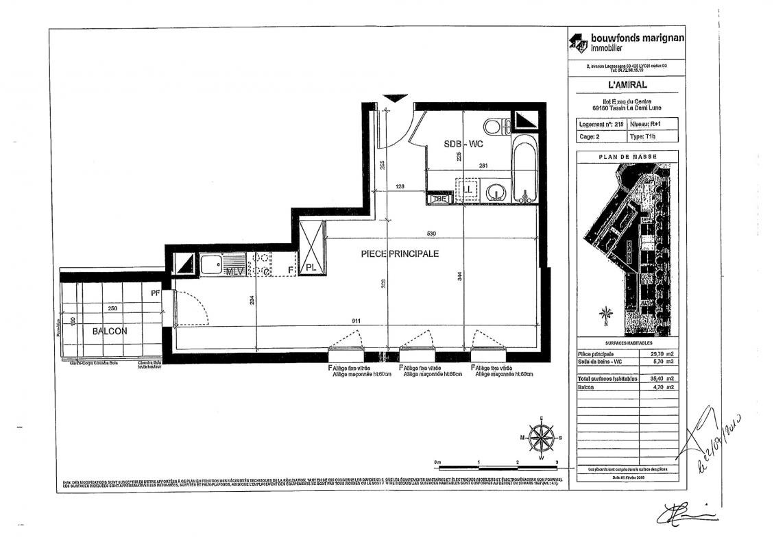 Vente Appartement à Tassin-la-Demi-Lune 1 pièce