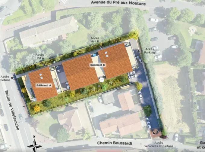 Neuf Appartement à Arnas 5 pièces