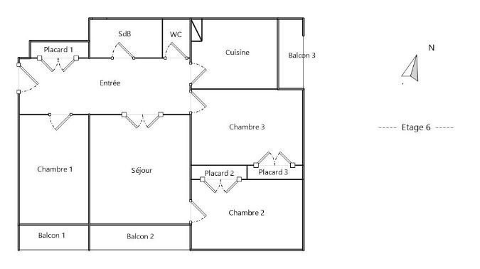 Location Appartement à Caluire-et-Cuire 4 pièces