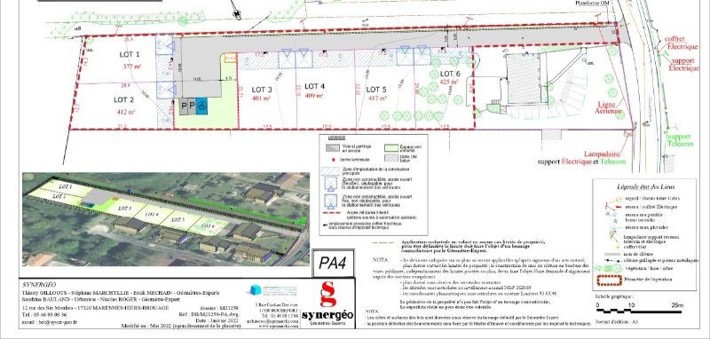 Vente Terrain à Marennes 0 pièce