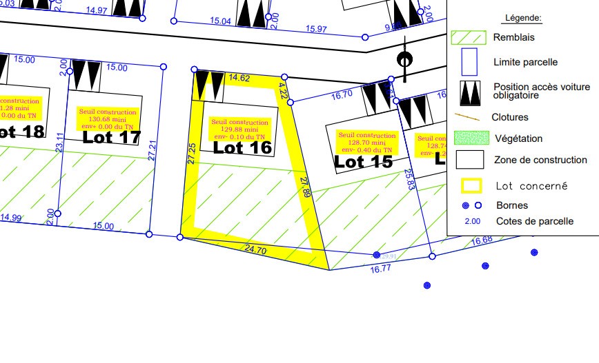 Vente Terrain à Vibraye 0 pièce