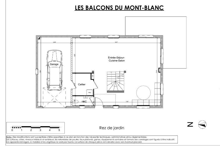 Vente Appartement à Saint-Gervais-les-Bains 5 pièces