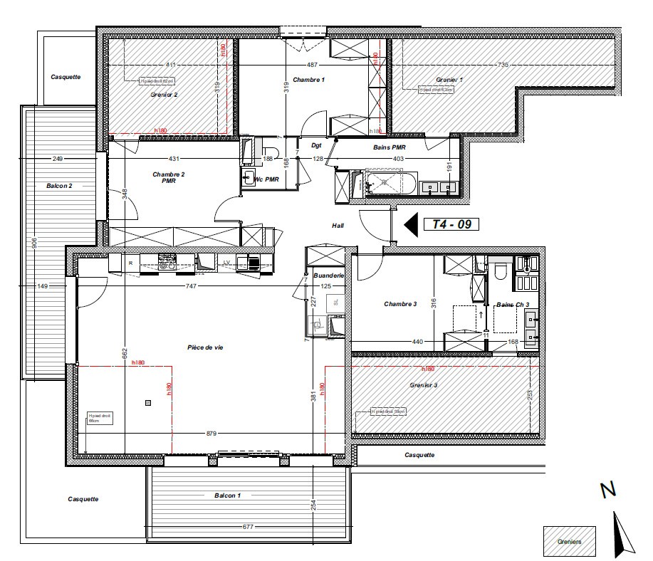 Vente Appartement à Bonneville 5 pièces