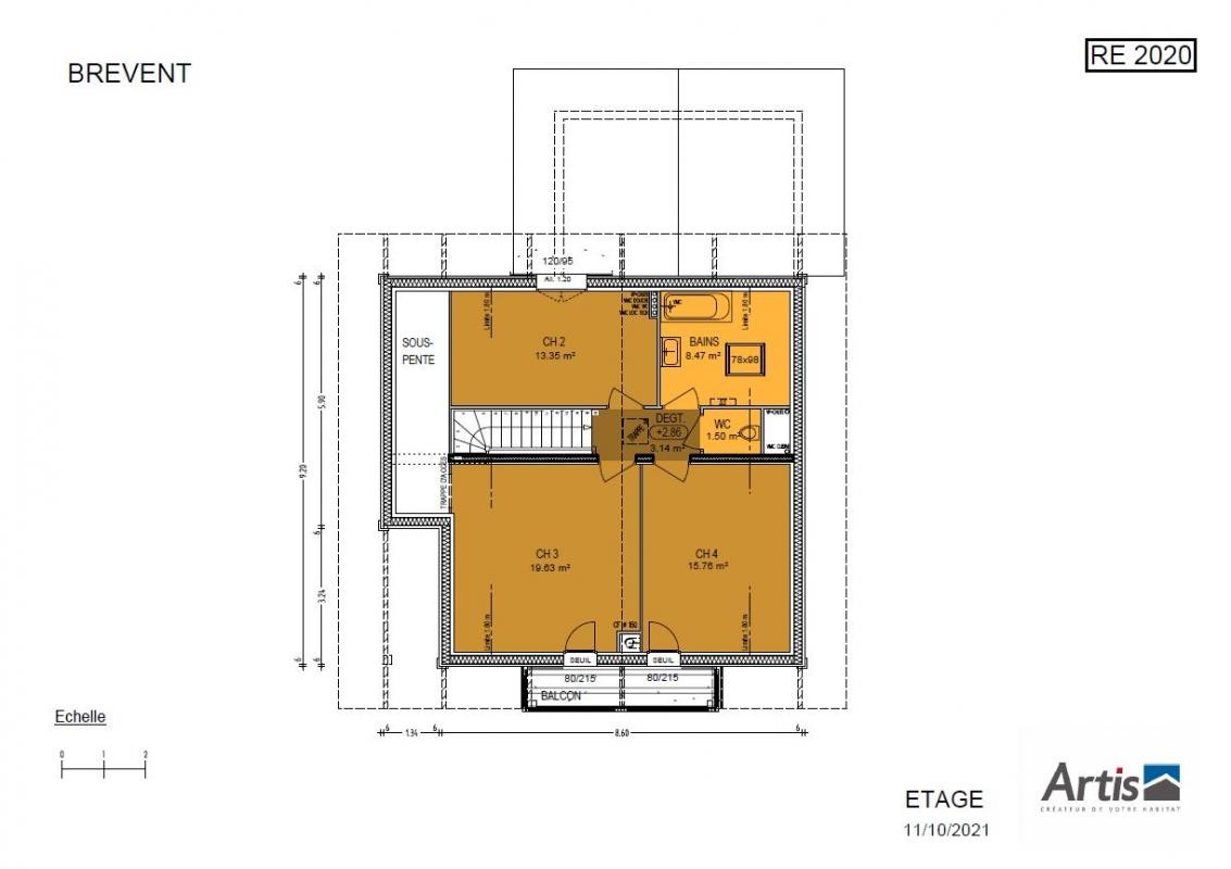 Construction Maison à Bellevaux 5 pièces