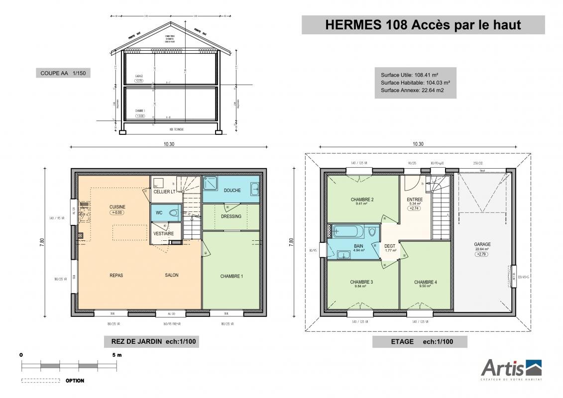 Construction Maison à Reignier-Esery 5 pièces