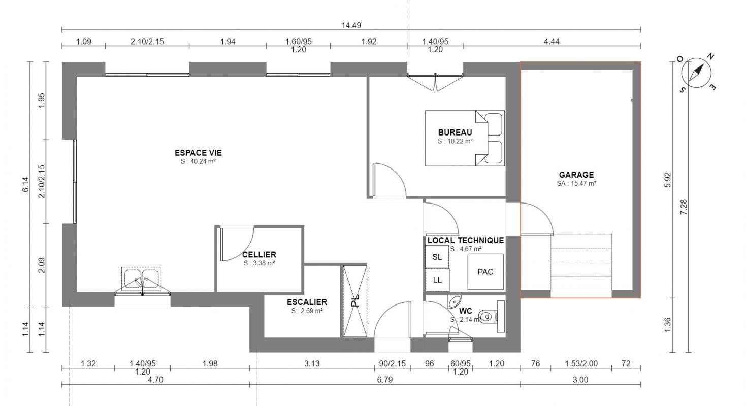 Construction Maison à Chambéry 5 pièces